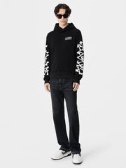 AMIRI BONES STACKED HOODIE - Black