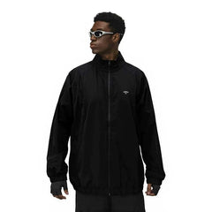 NOAH MARS Thin Stand Collar Woven Jacket Men Outdoor Hiking Coat