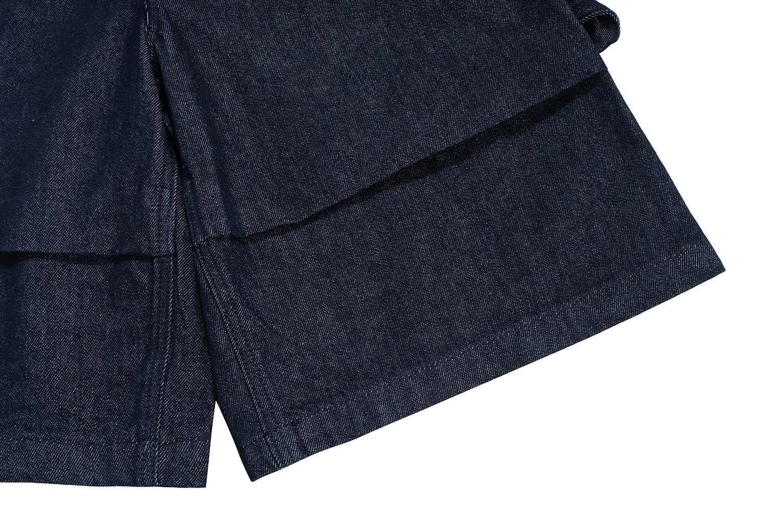 CapCabin “Layered Utility Denim Shorts