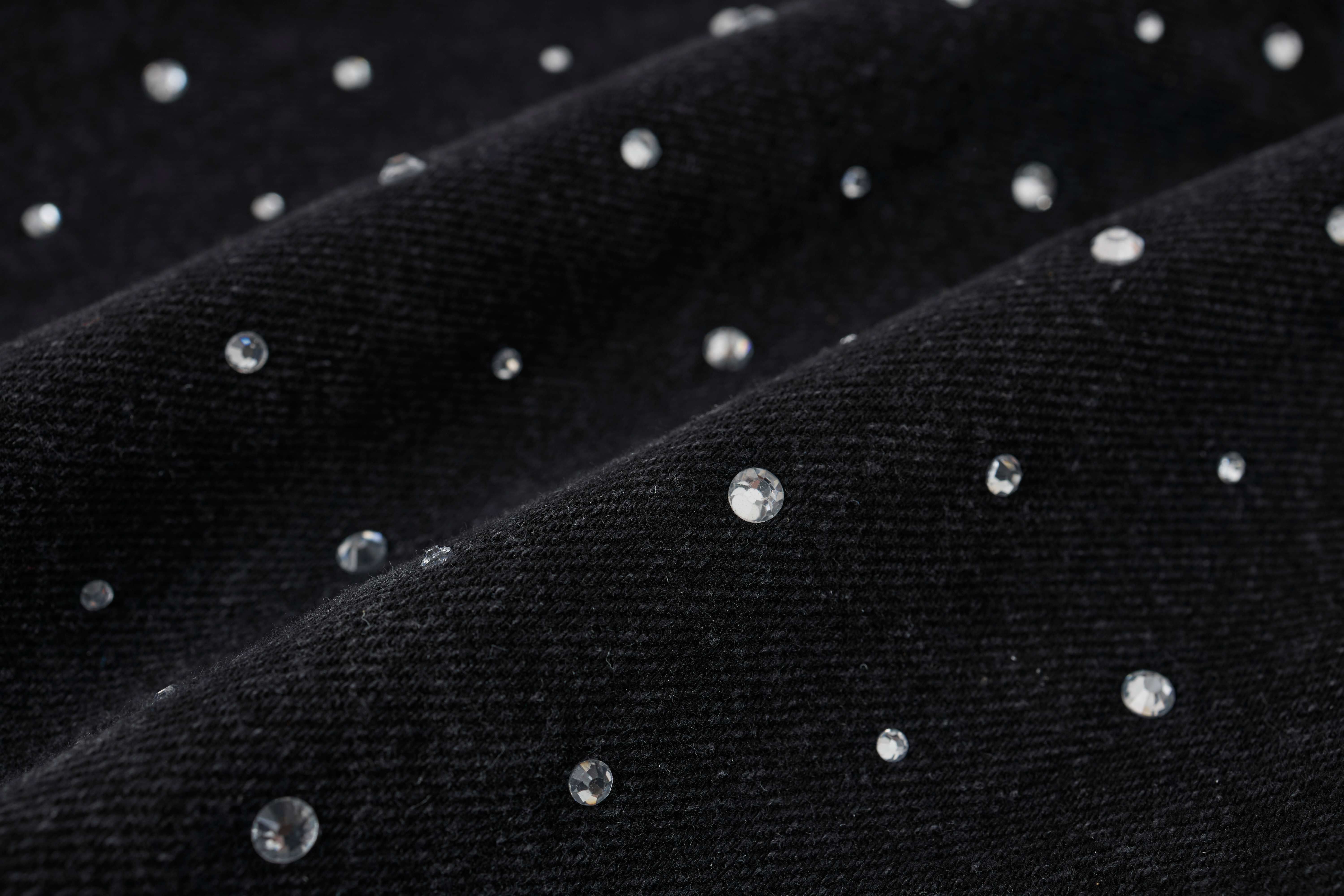CapCabin Pearl Studded Denim Shorts
